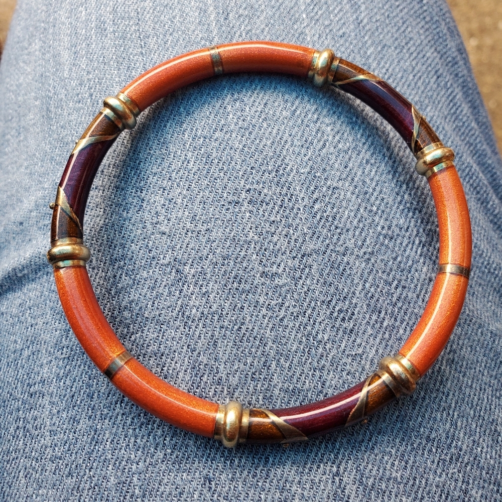 Two Enamel Stack bracelets - Picture 6 of 6